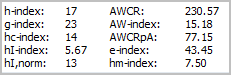 Metrics 2