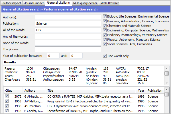 Advanced journal search #2