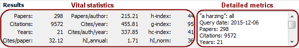 Results pane 4.10