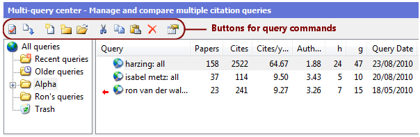 Multi-query center